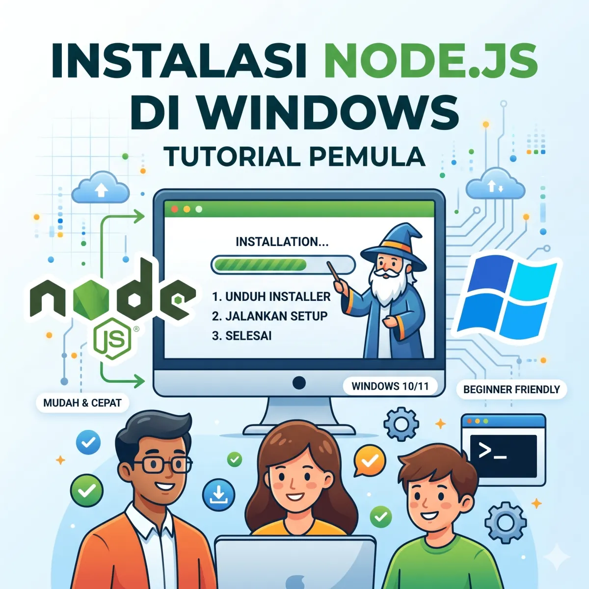 Tutorial Instalasi Node.js di Windows untuk Pemula
